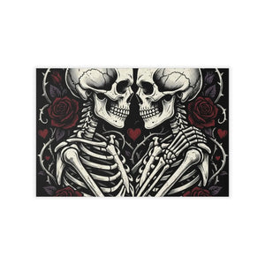 Brow ridge detail where the two skulls meet on this DipaliZ decal