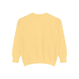 DipaliZ personalized Main Character garment-dyed sweatshirt - dyed after making up for a worn-in finish