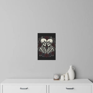Bone white and dusty pink palette on the DipaliZ skeleton decal