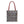 Gingham Rose Tote Bag — Vintage Navy Check Floral All-Over Print Tote