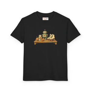 Cute robot workshop youth t-shirt - t-shirts