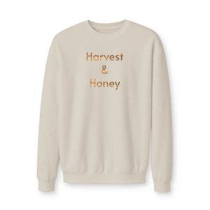 Harvest & honey crewneck sweatshirt - sweatshirts