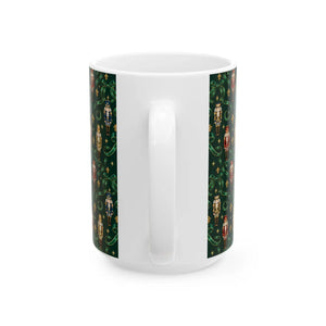 Nutcracker christmas ceramic mug - mugs