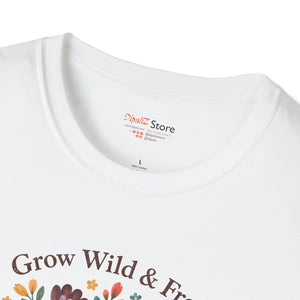 Grow Wild & Free Floral T-Shirt