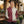 Holiday Split-Panel Hoodie — Burgundy & Cream Evergreen Pattern