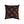Halloween Pumpkin & Skull Faux Linen Pillow — Spooky Jack-o'-Lantern Decorative Cushion