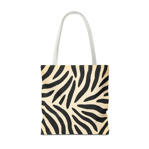Zebra print tote bag - bags