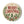 Merry Christmas Ceramic Coaster — Festive Pine & Holly Holiday Drink Coaster