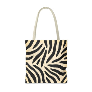 Zebra print tote bag - bags