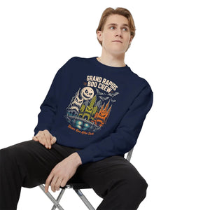 Grand rapids boo crew halloween haunted houses sweatshirt - sweatshirts