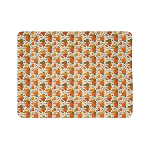 Autumn Pumpkin Patch Sherpa Blanket