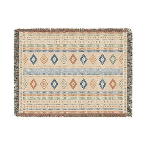 DipaliZ woven blanket at 60 by 80 inches with fringed ends