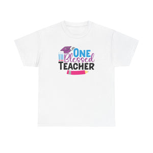 One blessed Teacher, Unisex Heavy Cotton Tee