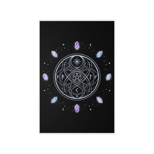 Mystic Crystal Witchcraft Wall Decal
