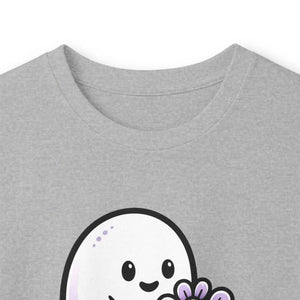 Here for a good time ghost long sleeve tee - t-shirts