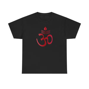 Om or Aum, Unisex heavy cotton tee