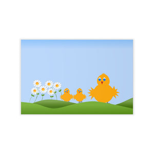 Birds in a meadow, Wall Decals