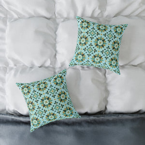 Geometric Moroccan Pattern Square Pillow