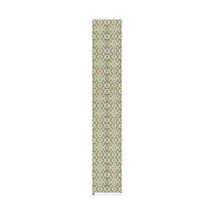 Holiday Holly Wrapping Paper Roll — Vintage Green & Red Mistletoe Pattern