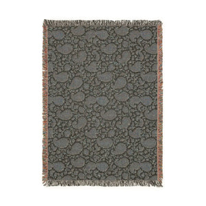 DipaliZ woven throw with the two yarn colors swapped on the reverse