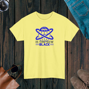 Green is the new black, Earth Day, Unisex Heavy Cotton Tee