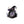 Mystical witch cat crystal ball kiss-cut vinyl decal - home decor decals