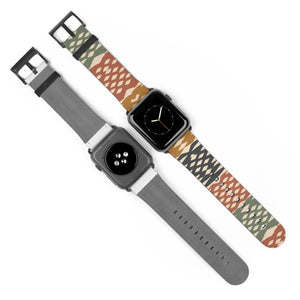 Southwestern Pattern Watch Band — Boho Aztec Apple Watch Strap