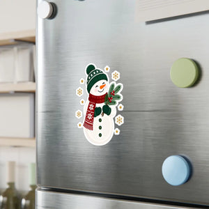 Snowman christmas kiss-cut vinyl decal - home decor decals