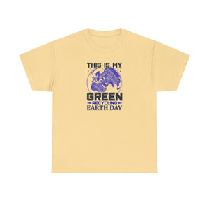 Earth Day,  this is my green Earth, Unisex Heavy Cotton Tee