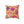 Floral Pansy Face Decorative Pillow — Cheerful Yellow Botanical Throw Pillow