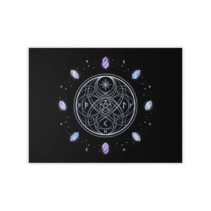 Mystic Crystal Witchcraft Wall Decal