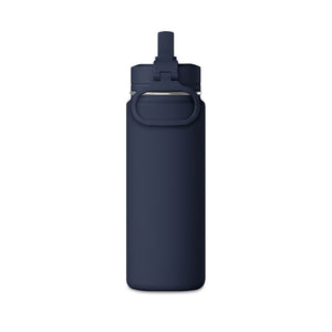 Personalized 20oz Mini Water Bottle — custom name, Minimal Splash Logo Stainless Sport Bottle