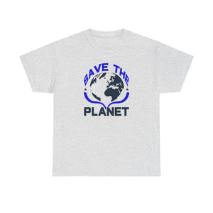 Save the planet, Earth Day, Unisex Heavy Cotton Tee