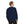 Long sleeve True Navy sweatshirt by DipaliZ with dark floral art