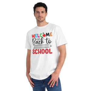 Welcome back to school, Organic Unisex Classic T-Shirt