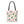 Tote Bag — Tropical Flamingo Palm Print Beach Tote