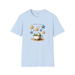 Take time to shine coffee star t-shirt - t-shirts