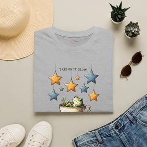Take time to shine coffee star t-shirt - t-shirts