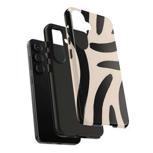 Abstract Zebra Print Phone Case