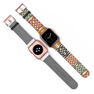 Southwestern Pattern Watch Band — Boho Aztec Apple Watch Strap