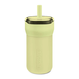 12oz Kids Leakproof Straw Tumbler, Engraved Cute Yak Design Kid-friendly Water Bottle - Tumblers