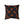 Halloween Pumpkin & Skull Faux Linen Pillow — Spooky Jack-o'-Lantern Decorative Cushion