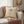 Daisy sketch faux linen throw pillow by DipaliZ in a single ink colour