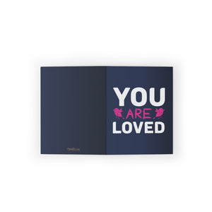 You are loved Greeting cards with message (8, 16, and 24 pcs)