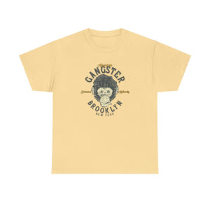 Gangster Brooklyn monkey, Unisex Heavy Cotton Tee