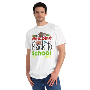 Welcome back to school, Organic Unisex Classic T-Shirt