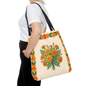 Marigold Bouquet Tote Bag