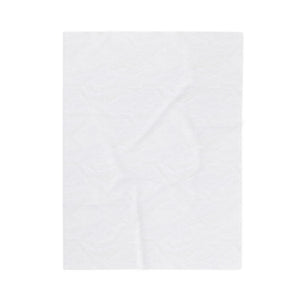 Plush Baby Blanket — Pastel Elephant Pattern Velveteen Throw