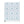 Winter Blue Feather Wrapping Paper Roll — Elegant Feather & Pinecone Gift Wrap
