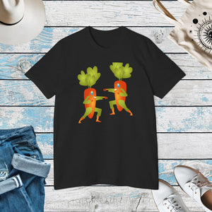 Ninja Carrot, Unisex Jersey Short Sleeve Tee